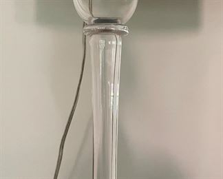 Simon Pearce Table Lamp. Measures 34" H. Photo 3 of 3.