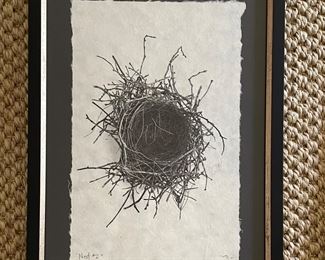 Nest #2. Signed & Numbered Print. Measures 9" x 14." Photo 1 of 3.