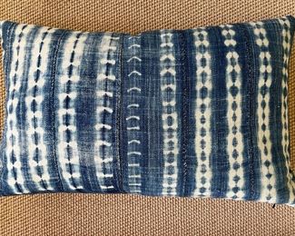 Tie Dyed Pillow. Measures 14" x 20."