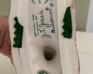 Porcelain Parquet Figurine. Photo 3 of 3.