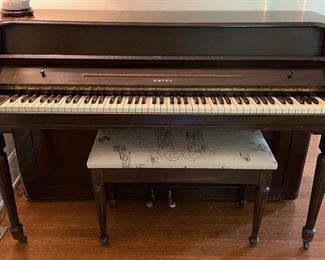 Vintage Estey Upright Piano. Photo 1 of 3.