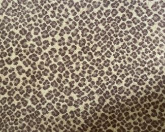 Stark Lavender Leopard Print Area Rug. Measures 10' x 12.' Photo 2 of 2.