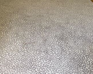Stark Lavender Leopard Print Area Rug. Measures 10' x 12.' Photo 1 of 2.