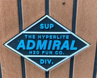 Hyperlight Admiral Inflatable Paddleboard & Paddle. Comes With Carrying Case. Photo 1 of 2.