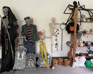 Life-Size Talking Halloween Decor: Frankenstein.