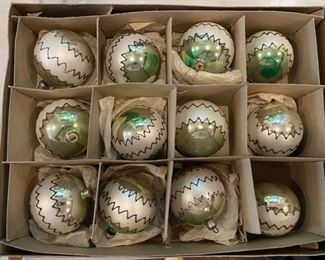 Vintage Christmas Ornaments.