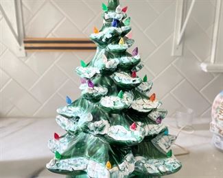 Vintage Decorative Christmas Tree.