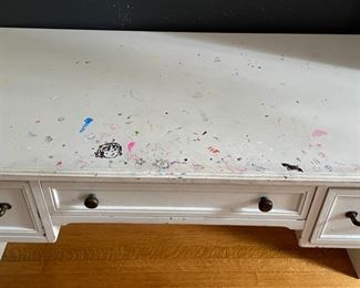 Desk / Occasional Table / Console. Measures 42" W x 21" D x 29.5" H.