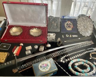 Sterling and gold jewelry +