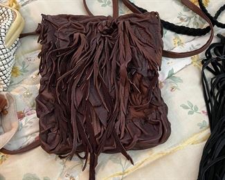 Hand made leather bag