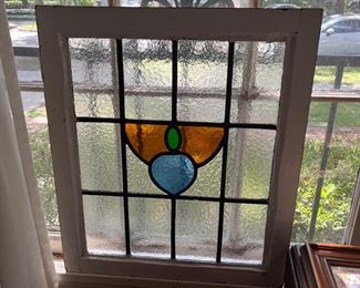 Vintage Stainglass window