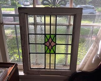 Vintage Stainglass window