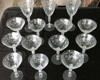 Fostoria Crystal Set