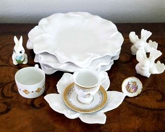 Limoges and other white decor