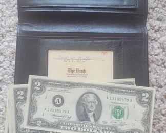Qty 11 $2 Bills