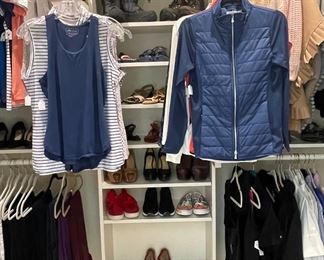 LARGE MASTER CLOSET.