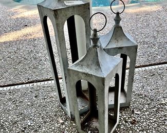 LOVELY LANTERNS OF ALL SHAPES AND SIZES.