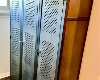 RESTORATION HARDWARE LOCKERS.