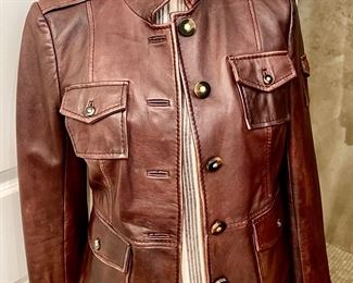 TORY BURCH LEATHER JACKET