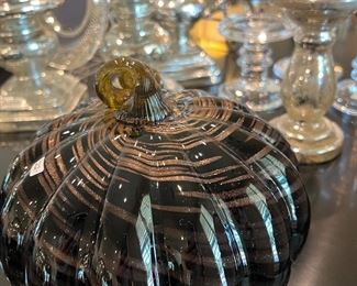 LOVE THESE GLASS PUMPKINS!