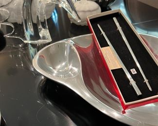 SILVER CHOPSTICKS!  WHAT A GREAT GIFT!