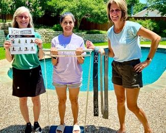 DAWN, TISH, AND LISA DEMONSTRATING THE X3 MUSCLE BUILDING PROGRAM!  LOOK IT UP!