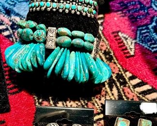ZUNI TURQUOISE CUFF.
