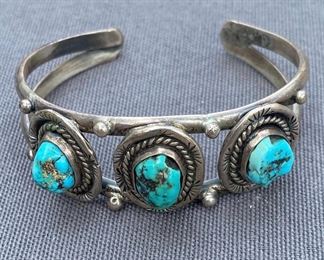 Vintage turquoise bracelet