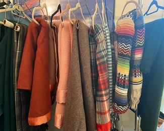 Vintage wool blankets