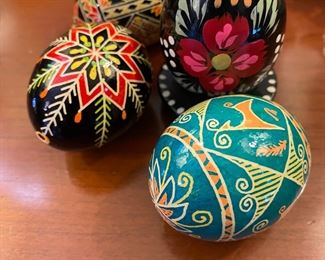 Russian painted eggs