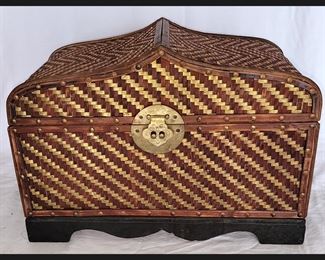 Attractive Large Woven Box