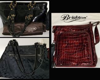 Brighton and Coach Handbags