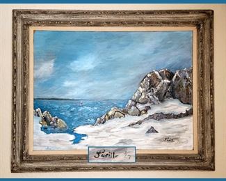 Signed and Dated 1967 Seascape