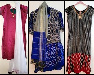 Beautiful Indian Dresses and Scarves/Dupattas 