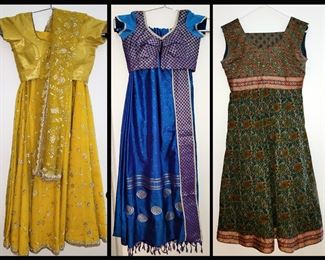 Beautiful Indian Dresses and Scarves/Dupattas 