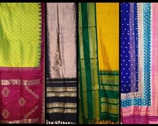 Small Sample of the Large Collection of Sarees