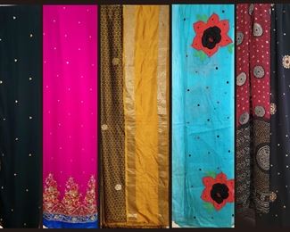 Small Sample of the Large Collection of Sarees