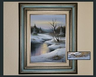 Sontoro Signed Painting