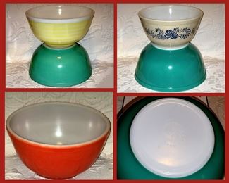Vintage Pyrex Bowls