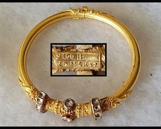 Very Heavy 18K Bangle 