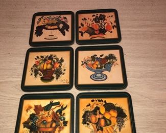 Pimpernel coasters