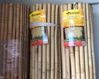 Xscapes 6x6 bamboo fence sections