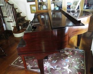 Baby Grand piano. 
