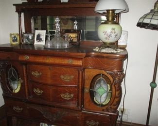Wonderful Victorian sideboard - plenty of storage.  Fine condition
