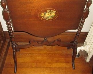 Handy little side table that folds away when not in use