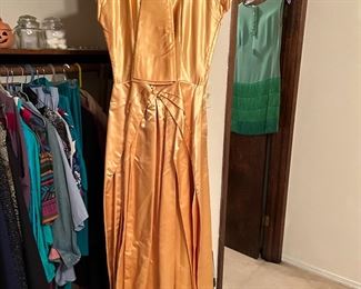 USO silk dancing dress 1940’s