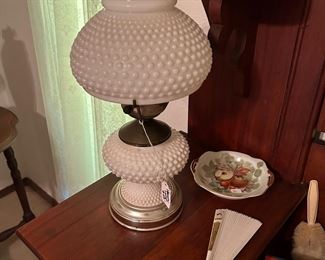 Hobnail lamps