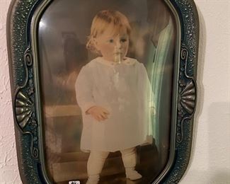 Convex and antique frame