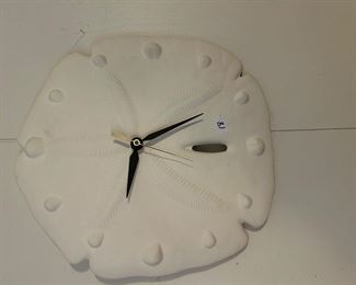 Sand Dollar clock