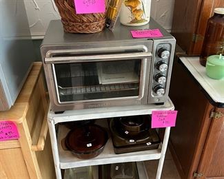 Toaster Oven, pyrex